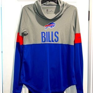 Buffalo Bills NFL Nike Sweat Shirt Long Sleeve Size M Women